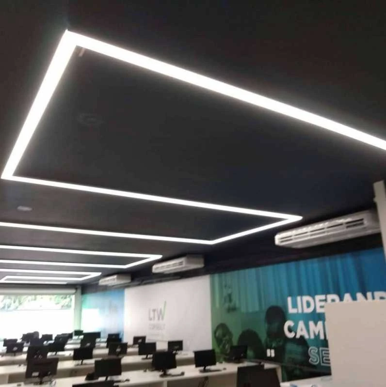 iluminação led teto