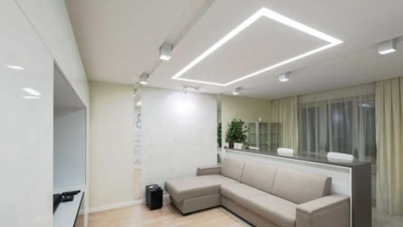 iluminação linear para embutir no armário