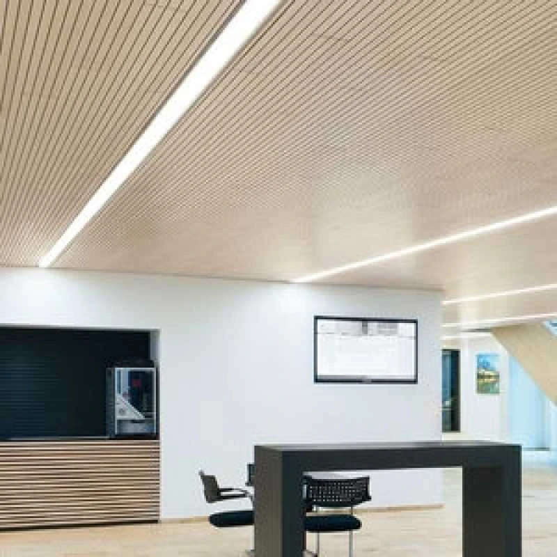 iluminação linear para sobrepor no teto