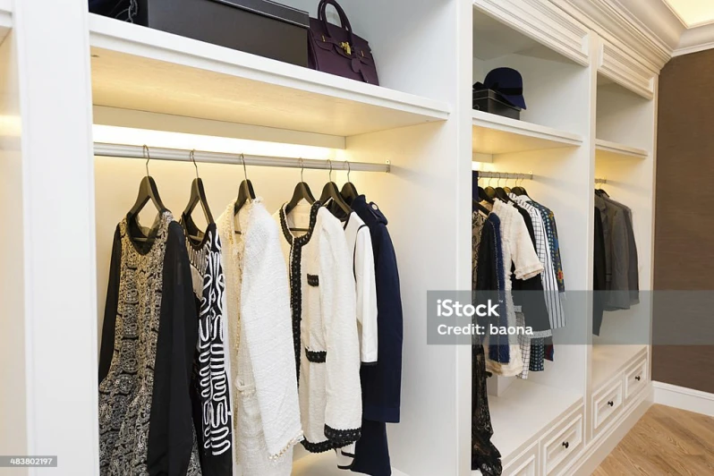 iluminação para closets