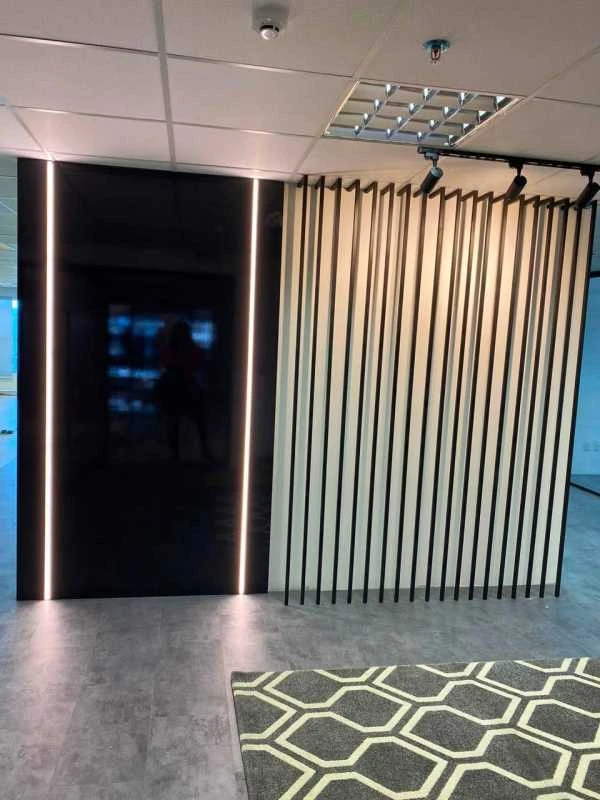 iluminação para sala comercial