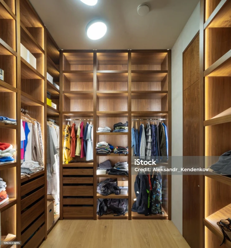 iluminações para closets