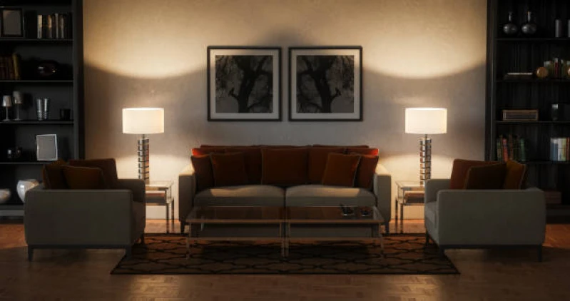 luminária grande para sala