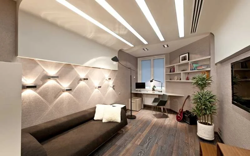 projeto de iluminação sala